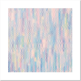 Holographic Waves / Unicorn Mood Posters and Art